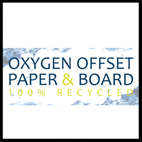 Oxygen Offset 100% Recycled